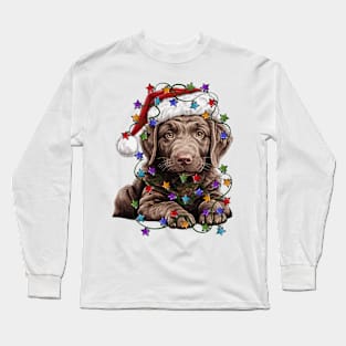 Christmas Puppy Long Sleeve T-Shirt